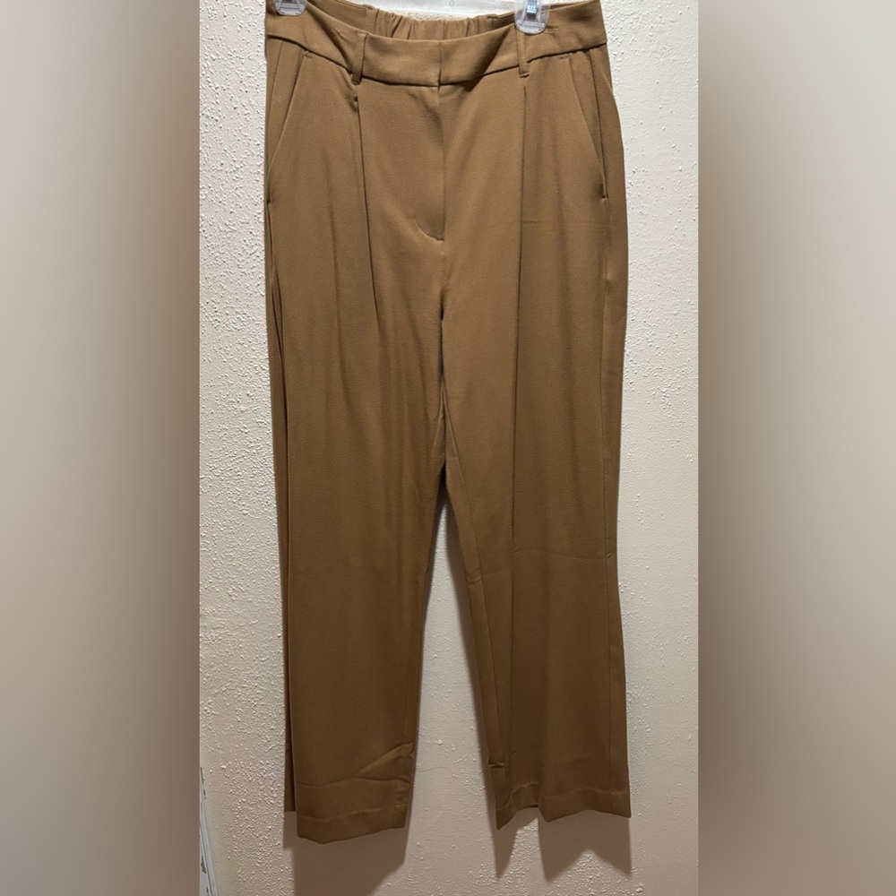 Women’s extra high waisted tailored wide leg trouser pant